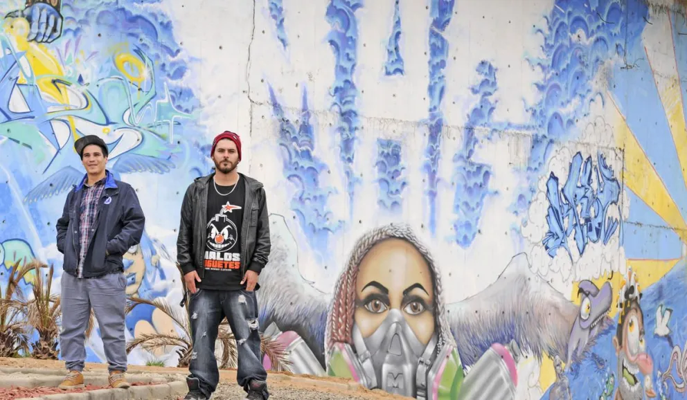 Grafiteros de la zona defienden su trabajo y piden más espacio para el arte urbano