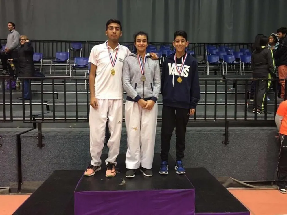 Seleccionados Judejut brillaron en Campeonato Nacional de Taekwondo