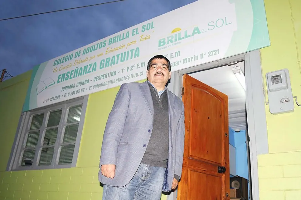 Mario Muñoz, in profesor muy valiente