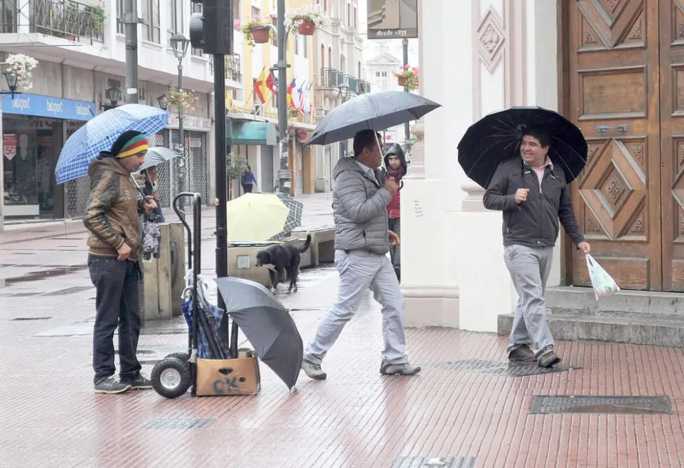 Se cumplió el pronóstico y llovió en la región