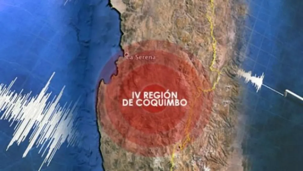 Dos fuertes sismos sacudieron a la Región de Coquimbo