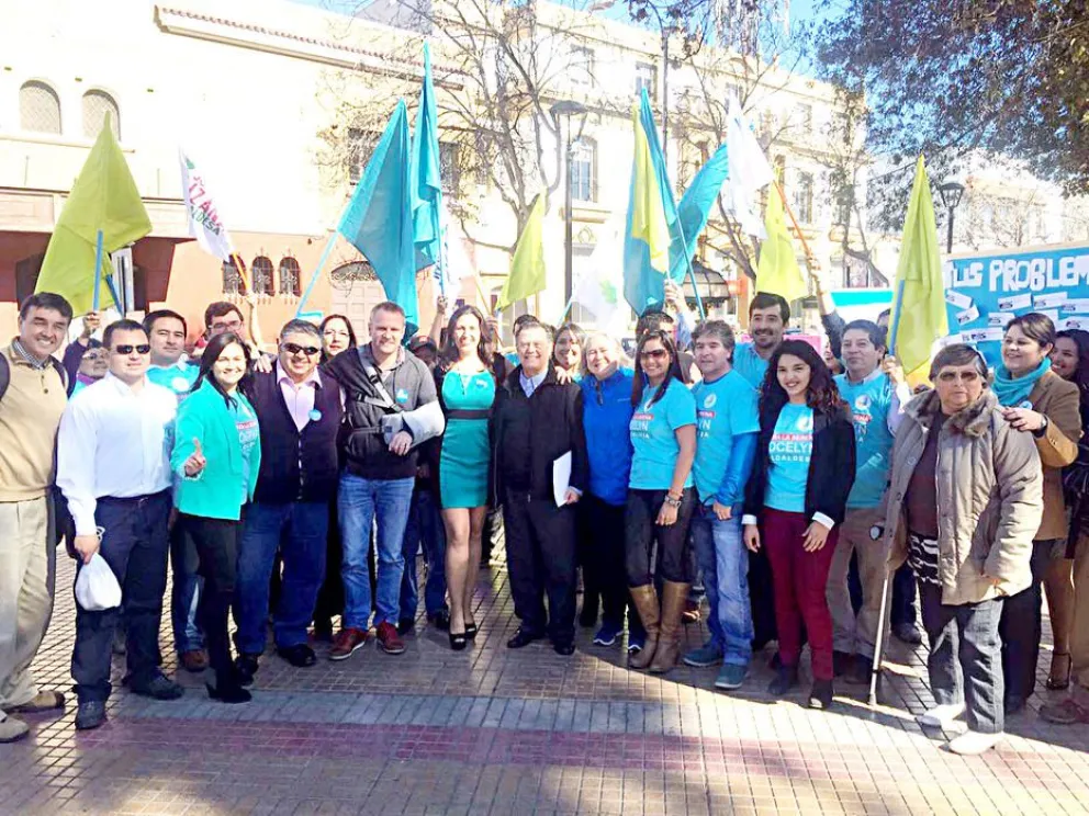 Con el apoyo de Evópoli, Jocelyn Lizana lanza su campaña en busca de la alcaldía