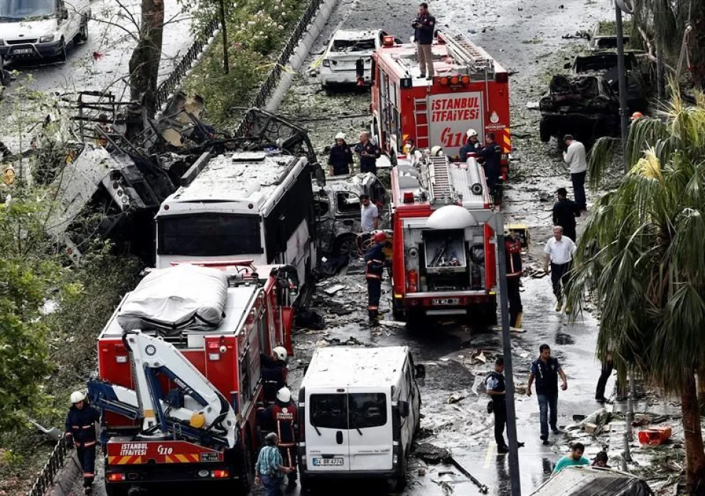 Once muertos y 36 heridos deja un atentado en Turquía