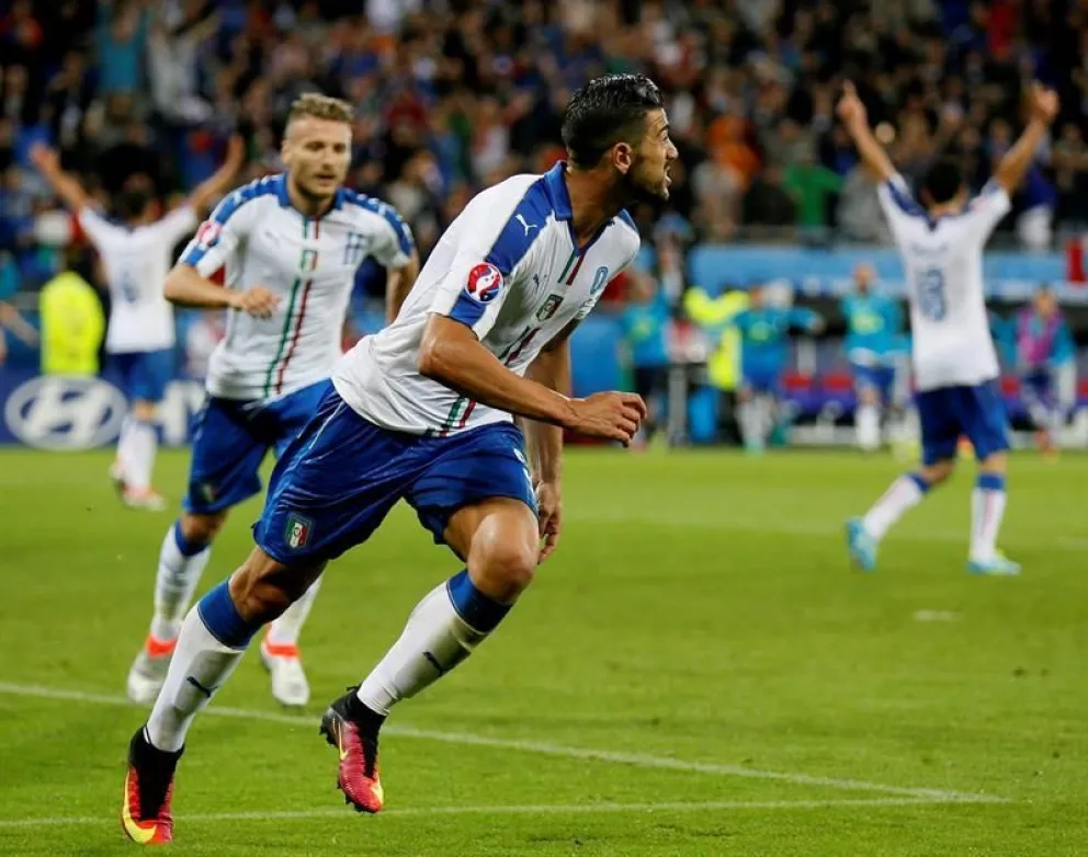 Italia derrotó a Bélgica por el Grupo E de la Eurocopa