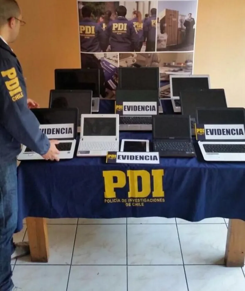 Recuperan más de 20 notebooks robados y buscan a sus dueños