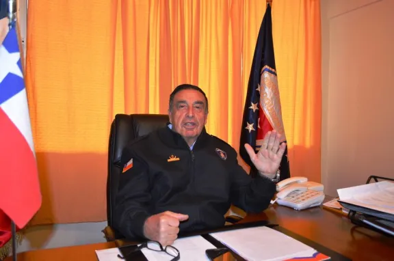 Heriberto Martínez, superintendente de bomberos de Coquimbo: "Sin duda ...