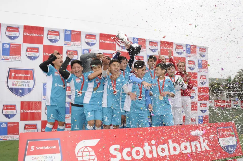 El Palqui se corona campeón en torneo sub 12