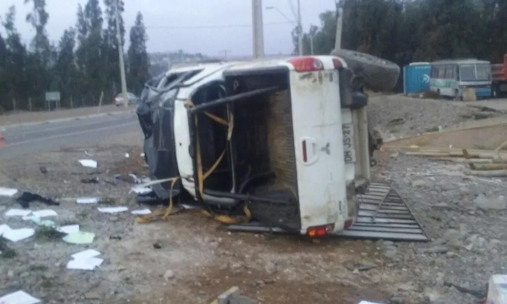 Una persona fallece en accidente  en La Chimba comuna de Ovalle