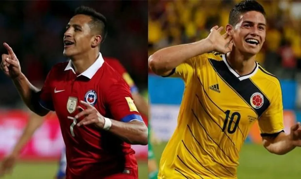 Alexis y James, por el gol y el reconocimiento