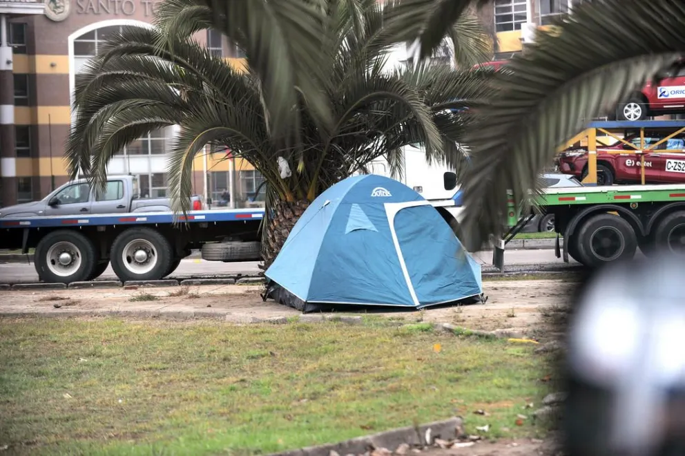 Preocupación por “campistas” que duermen en las calles  de La Serena