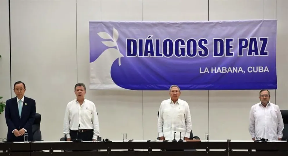 En Cuba se realiza reunión del cese al fuego en Colombia