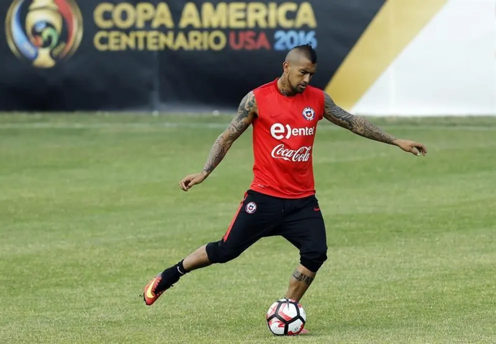 Arturo Vidal: “Llegamos mejor, con mucha confianza y esperamos jugar el mejor partido”