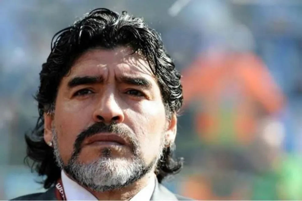 [AUDIO] Diego Maradona ninguneó triunfo de la Roja