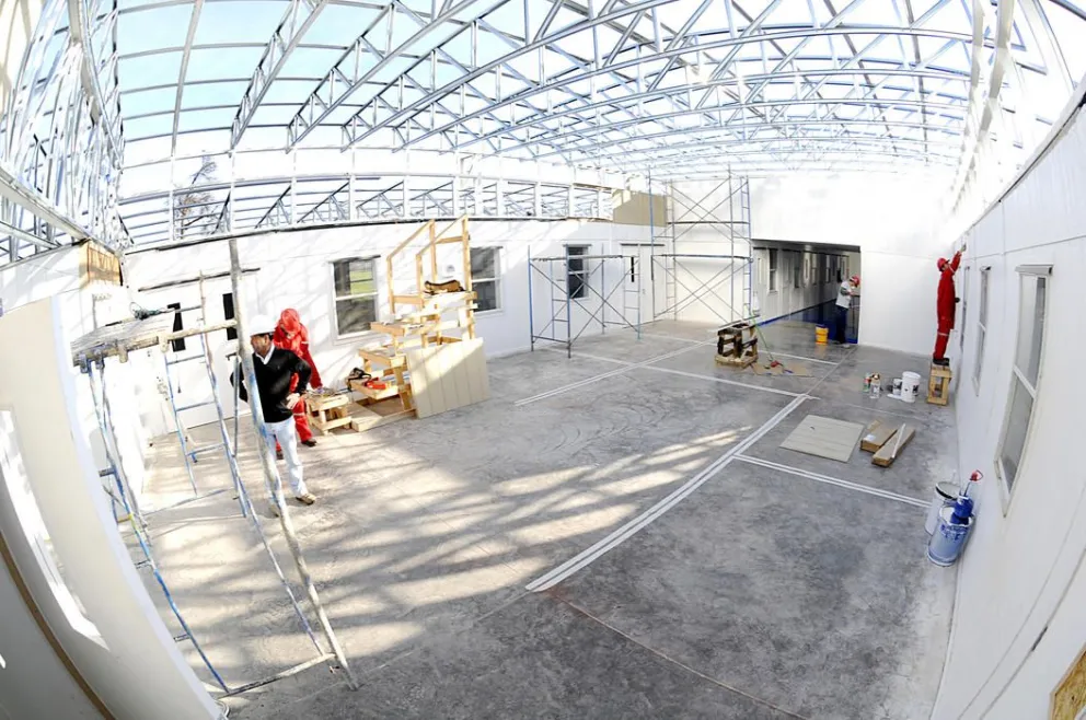 Instituto modular de Teletón Coquimbo ya alcanza un 80% de su construcción