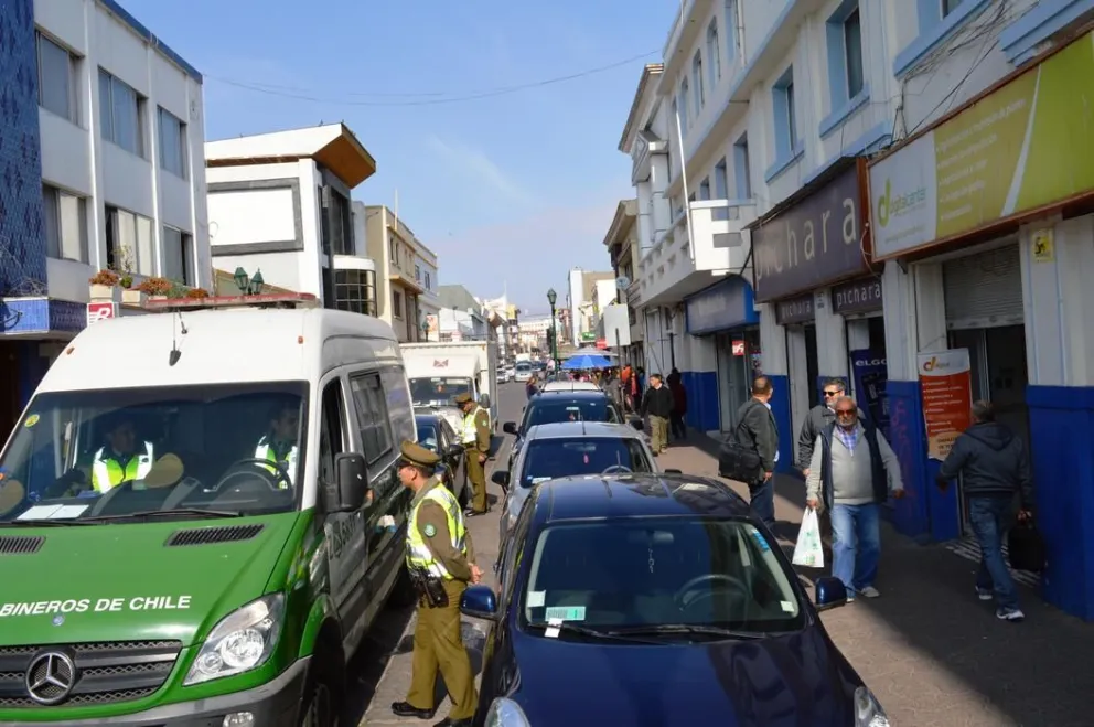 Carabineros y municipio ejecutarán plan de seguridad en el centro de Coquimbo