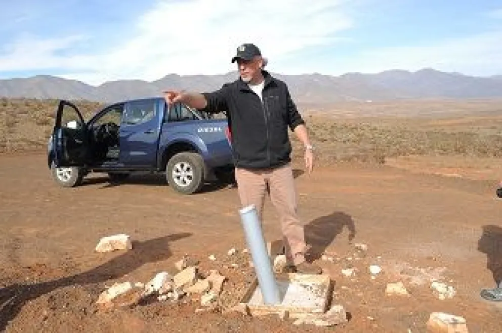 Iván Garrido, gerente general de Andes Iron, espera que la mayoría de la mano de obra provenga de la zona