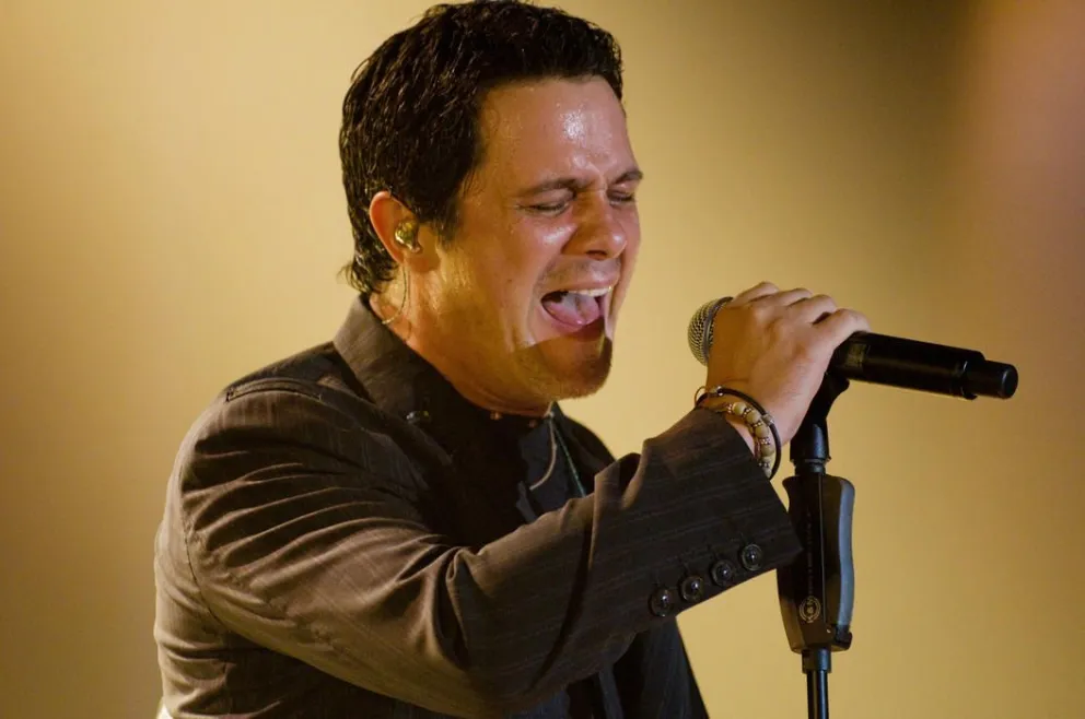 Alejandro Sanz, Natalia Valdebenito y Luis Jara en la tercera noche del Festival de Viña del Mar