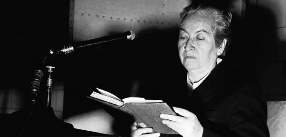 Gabriela Mistral, a 59 años de su muerte