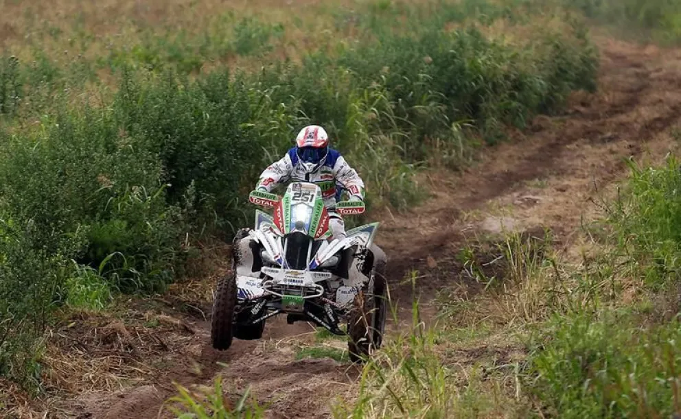 Ignacio Casale sigue liderando los quads en el Rally Dakar