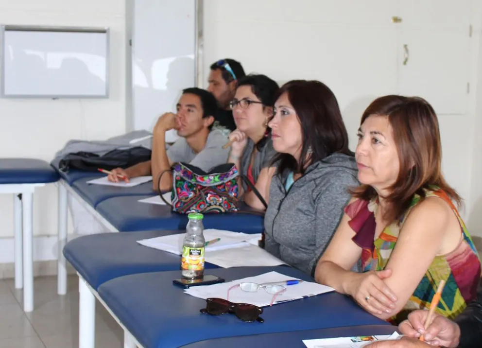 Carrera de Kinesiología ULS realizó capacitación a funcionarios del Departamento de Salud Coquimbo