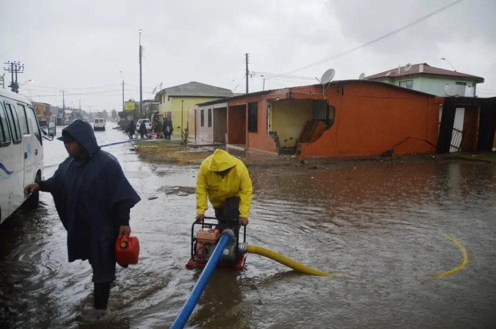 Coquimbo: Comunidad de sector Baquedano volvió a sufrir con la inclemencia de la naturaleza