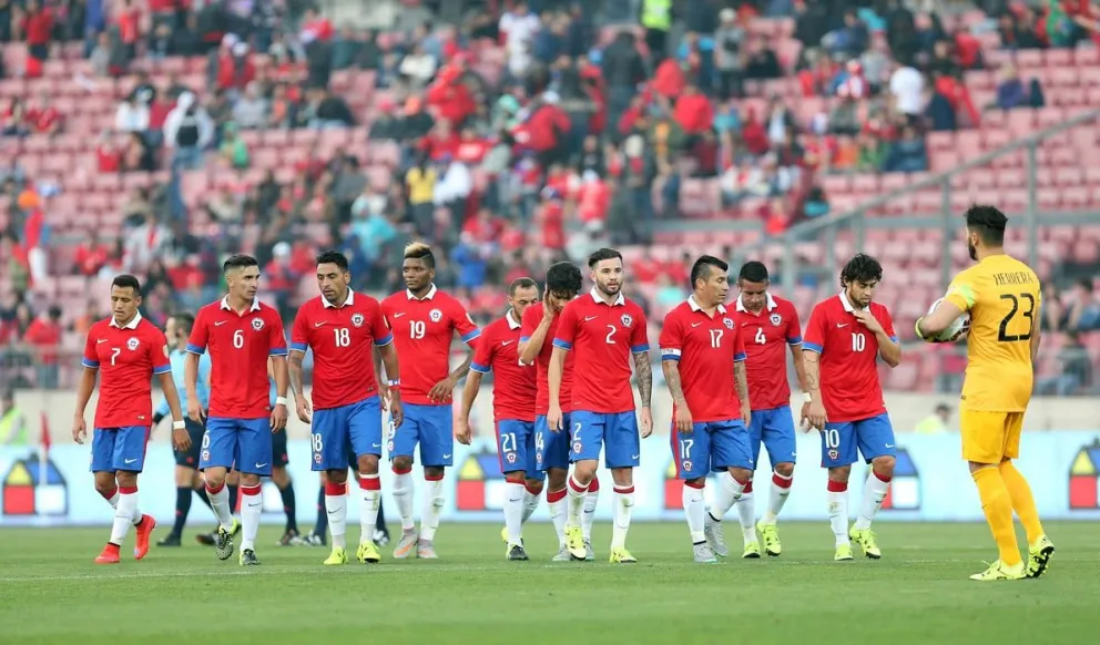 Chile iniciará las Clasificatorias en el noveno lugar