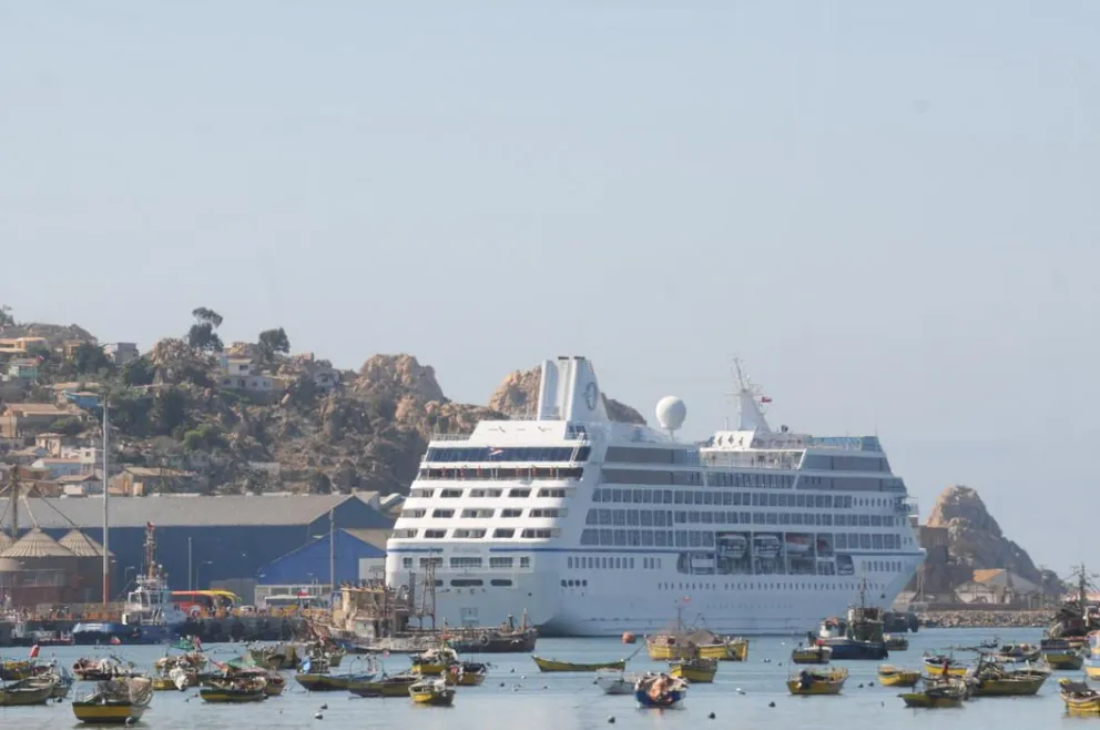Descartan baja en la llegada de cruceros al puerto de Coquimbo esta temporada