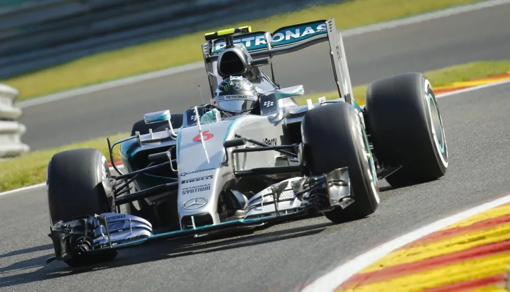 Rosberg, el más rápido en los primeros entrenamientos del GP de Bélgica