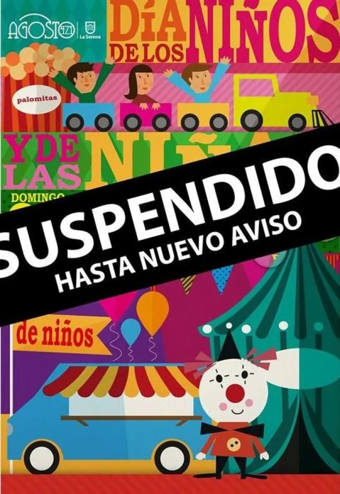 Suspenden fiesta para los niños en el Parque Pedro de Valdivia