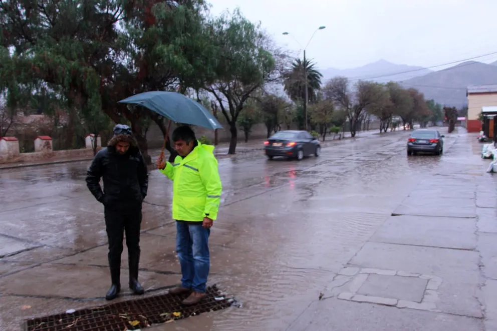 Precipitaciones superaron los 45 milímetros en el valle de Elqui