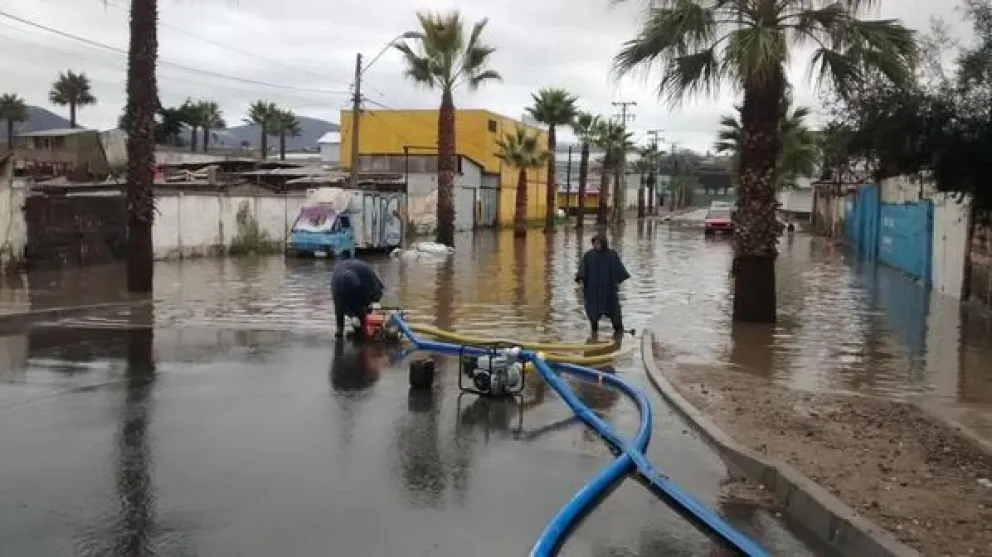 Municipio de Coquimbo informa que existen 396 personas afectadas por las lluvias
