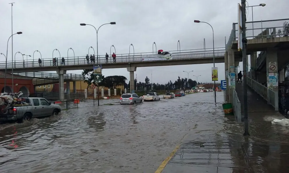 Cincuenta viviendas afectadas por lluvias en La Serena