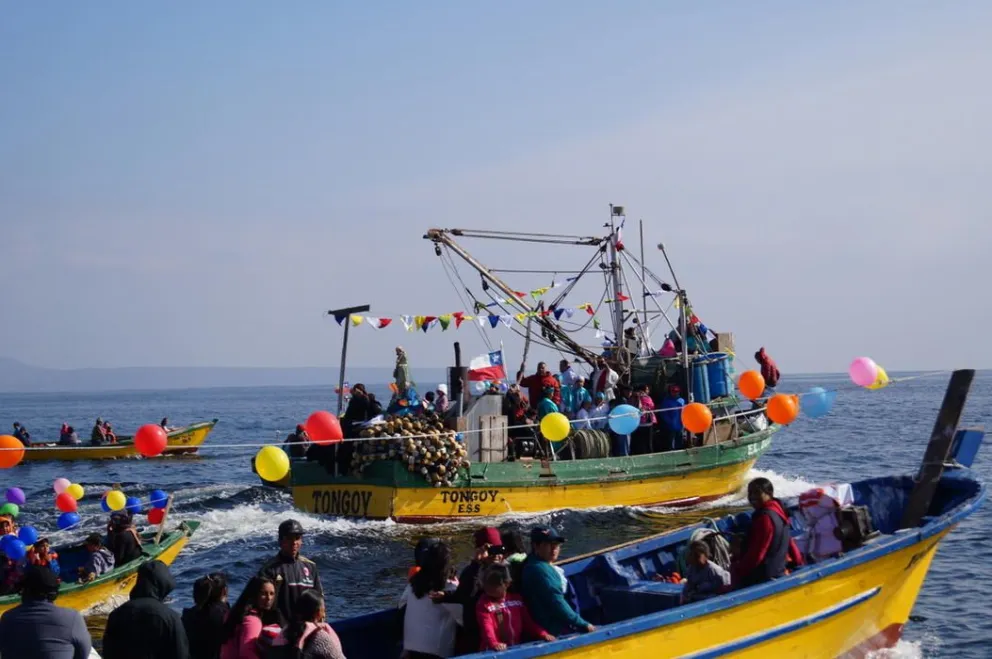 Coquimbo: Gran participación de la comunidad de Tongoy en fiesta de San Pedro