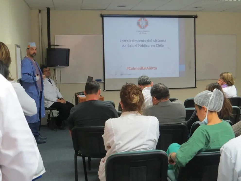 Más de 120 médicos participaron de asambleas en hospitales de la Región de Coquimbo