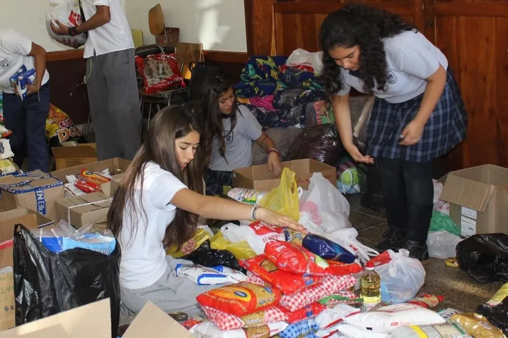 Estudiantes de Salamanca envían 8 toneladas de ayuda a damnificados del norte