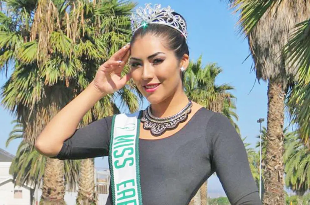 Katrina Galleguillos, candidata a miss Earth Ovallina