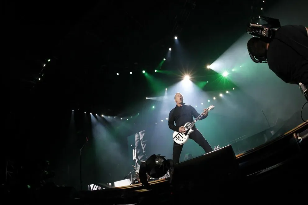 Metallica deleita a su público en el Monumental