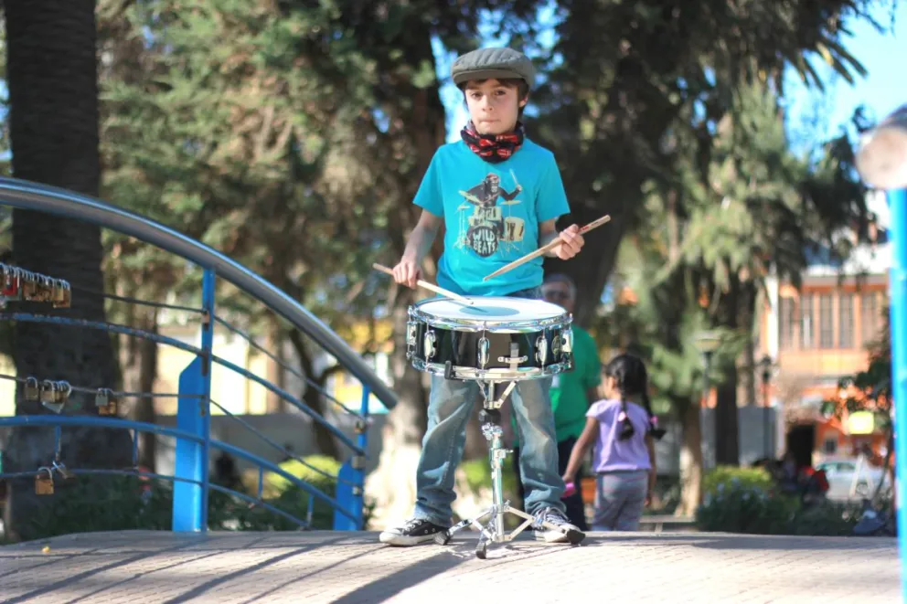 Daniel Juarez, baterista, ovallino, Kidzania Talent
