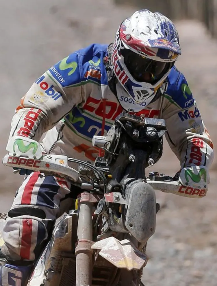 "Chaleco" López abandona el Rally Dakar 2014