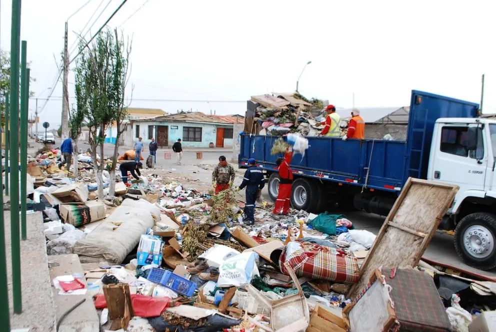 Municipio realizó limpieza de basural en Tierras Blancas