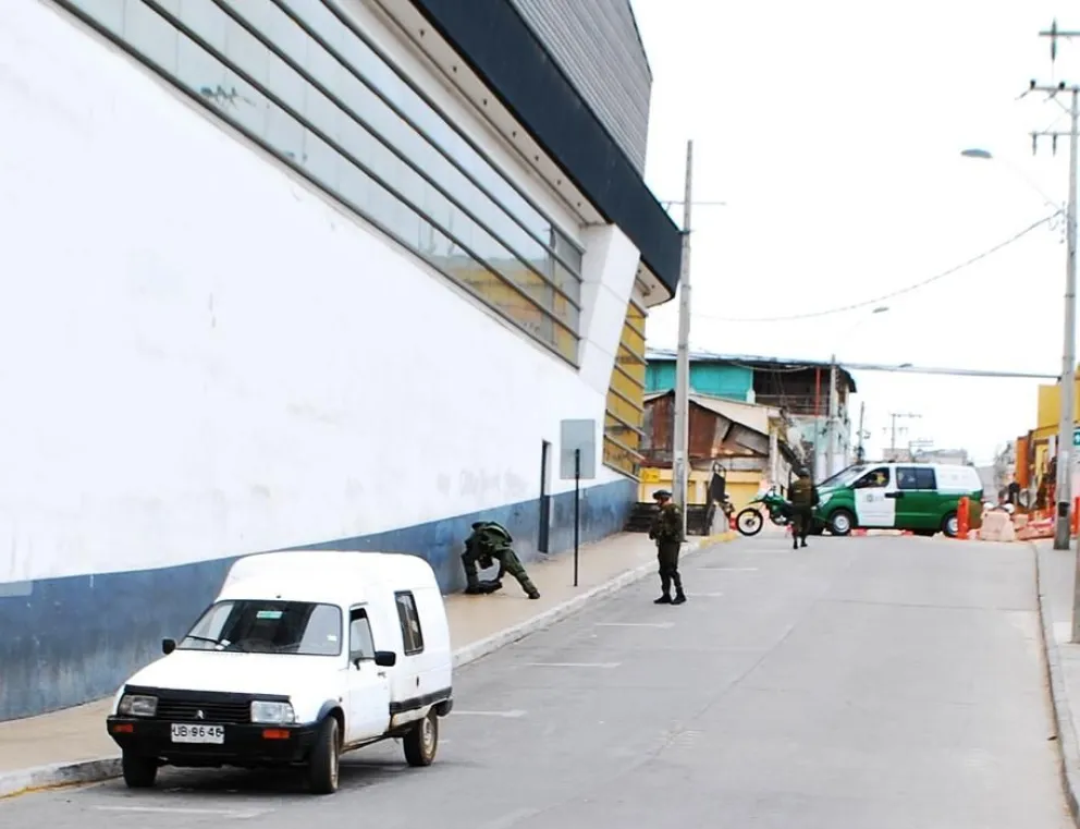 Aviso de bomba causó expectación en el centro de Coquimbo