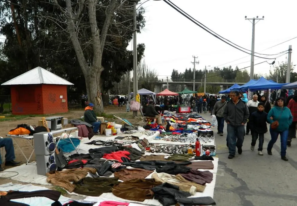 Instalan servicios higiénicos  en Feria de Las Pulgas