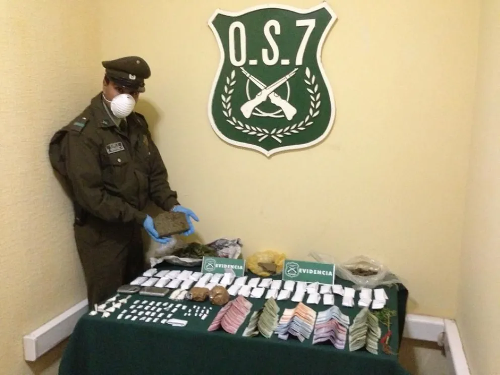 Decomiso de droga en Ovalle
