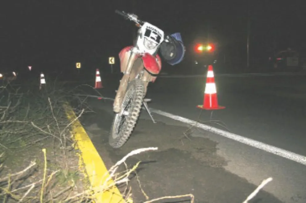 Fallece motociclista tras accidente ayer en Los Leices