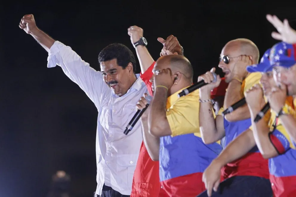 Maduro convierte su cierre de campaña en un homenaje a Chávez