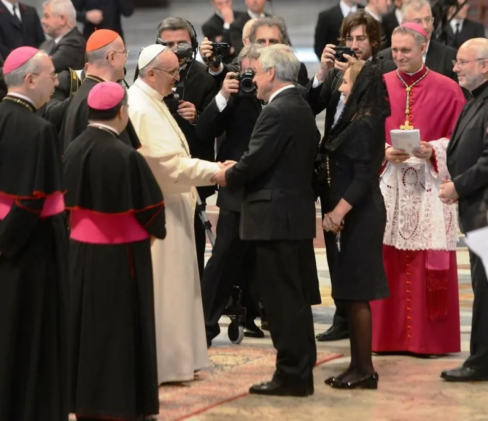 Presidente Piñera señala que  el Papa Francisco confirmó visita a Chile