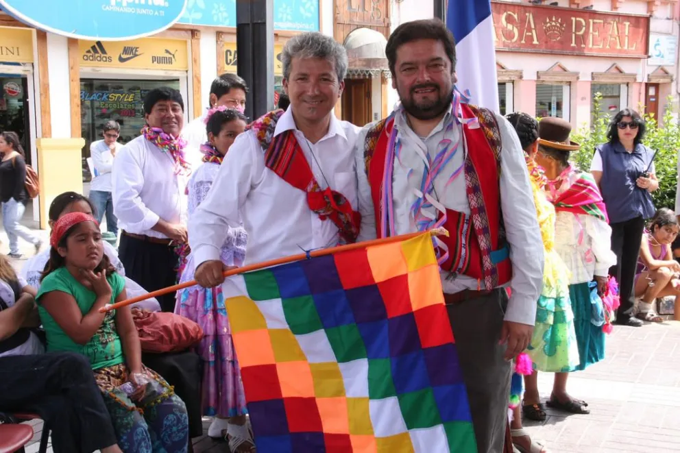 “Fiesta de la challa” fue todo colorido