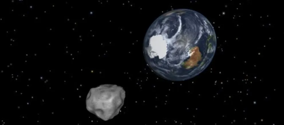 Asteroide DA14 pasará hoy entre la Tierra y sus satélites artificiales