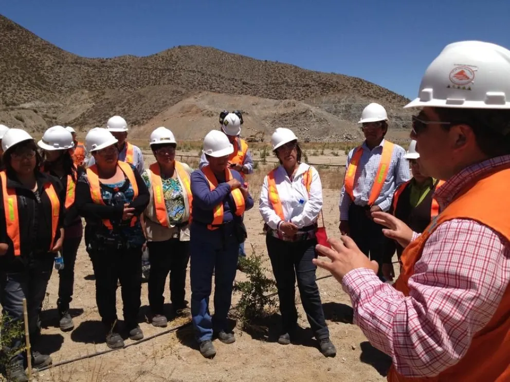 Comunidades conocieron avances de la fitoestabilización del tranque Los Quillayes