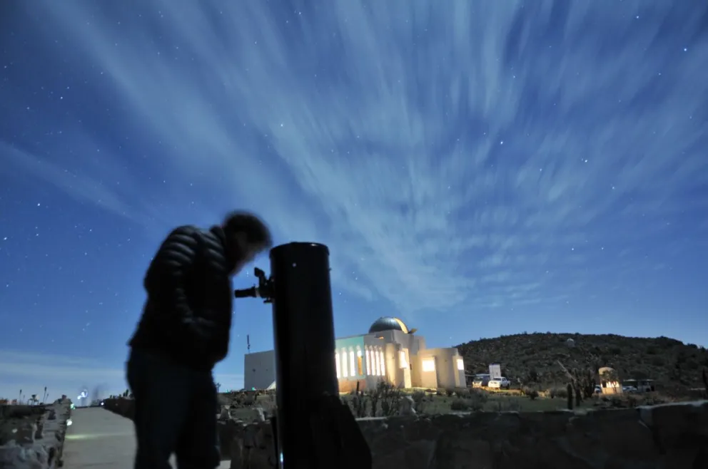 La zona actualmente posee más del 50% de la infraestructura de observación astronómica con la que cuenta el país, por eso lo que se haga en la región será clave para cumplir los objetivos del gobierno. FOTO LAUTARO CARMONA.